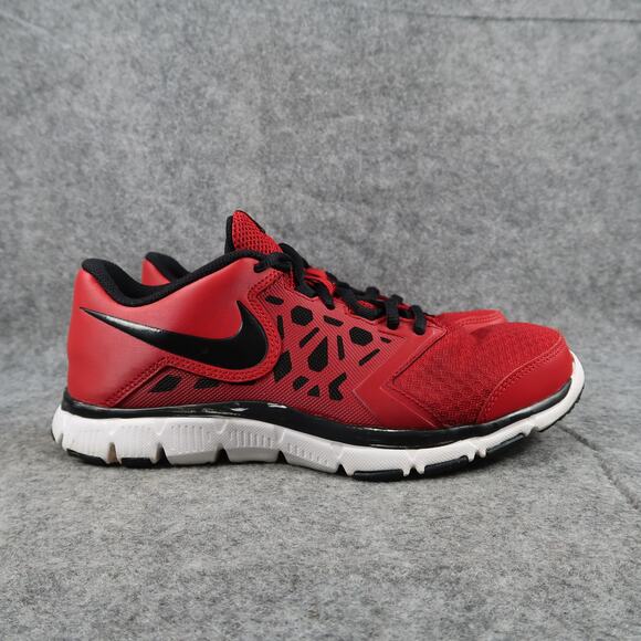 Nike Shoes Kids 6 Sneakers Athletic Flex Supreme TR4 Trainers Youth Red Black - Picture 1 of 12